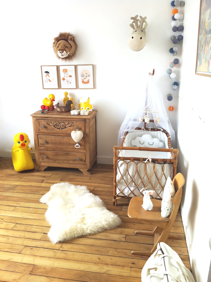 Inspirations & idées déco pour une chambre bébé nature et poétique