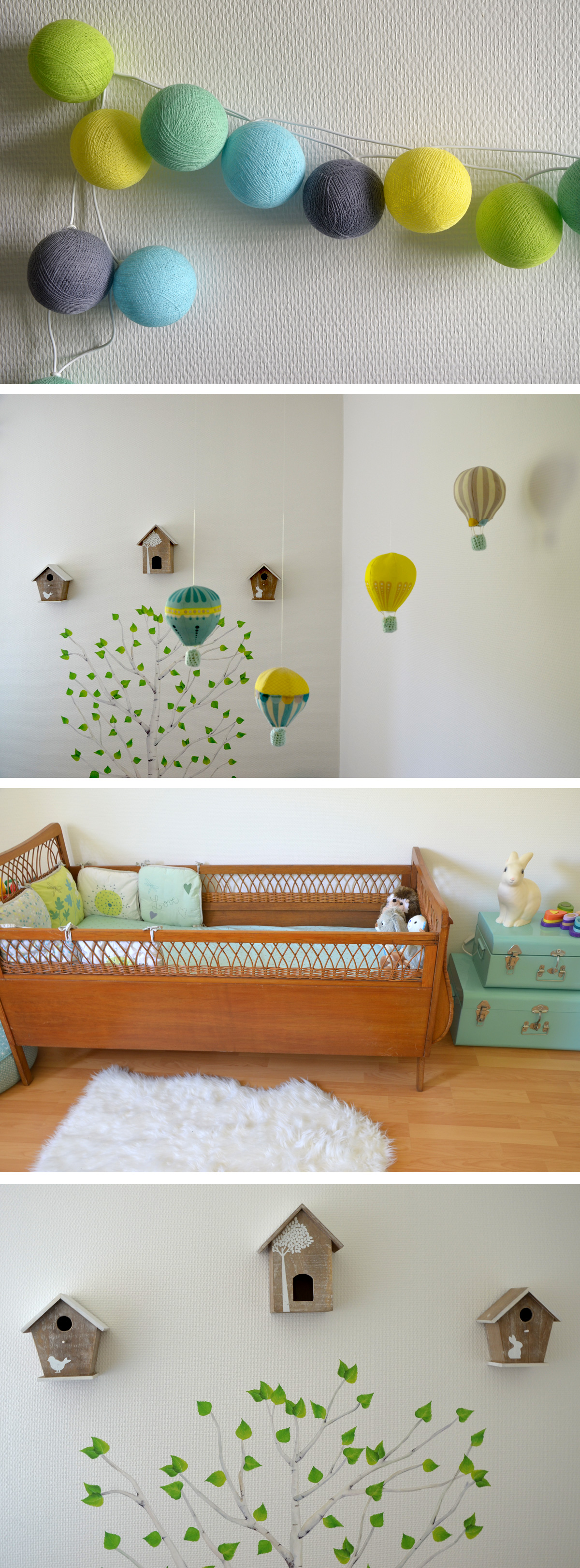 Déco chambre bébé : la chambre nature et poétique de noah