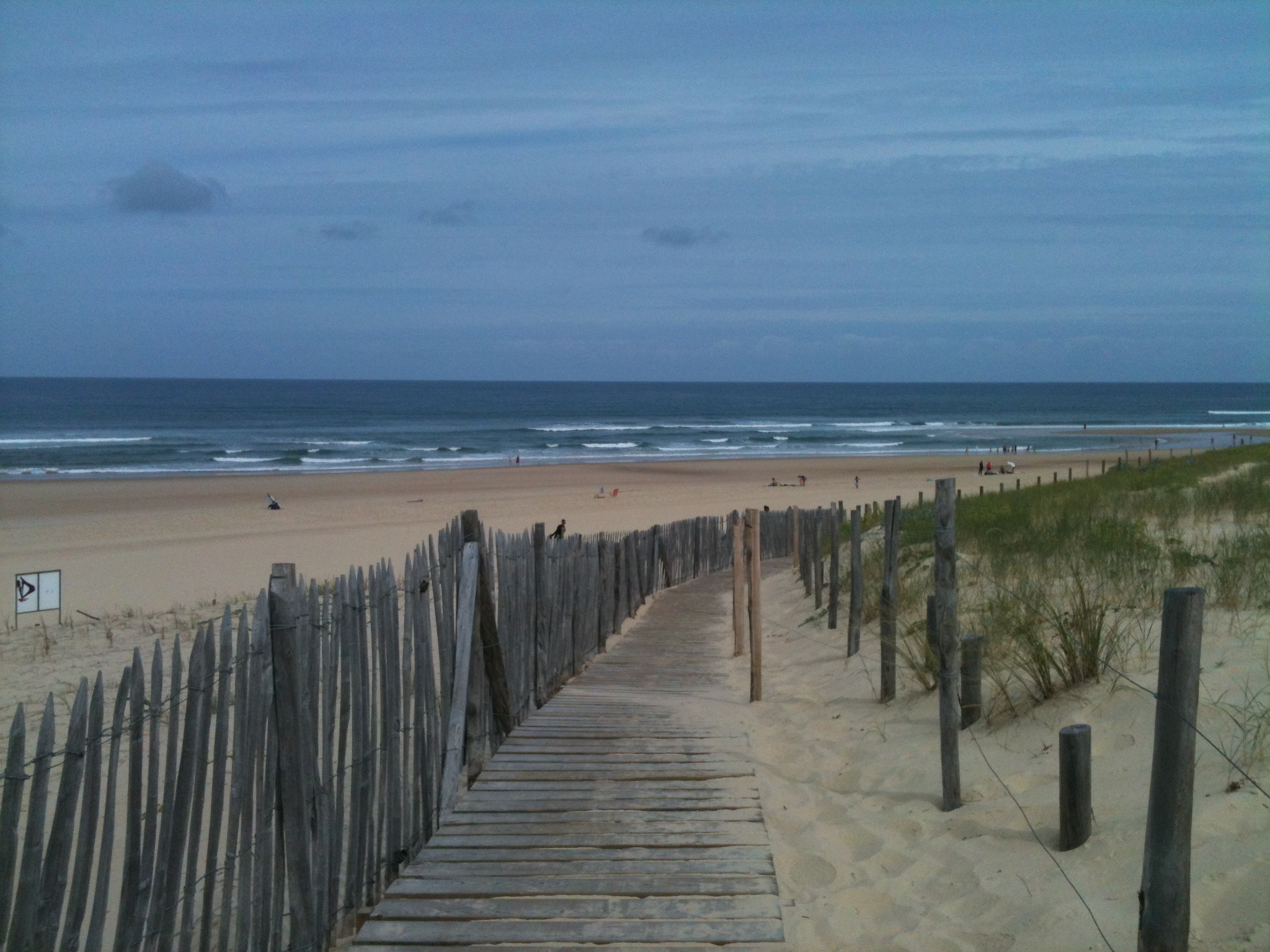 Chemin de la plage