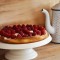 Dessert tarte framboises