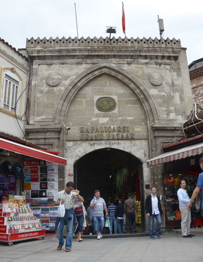Le grand bazar à Istanbul