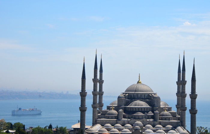 La mosquée bleue à Istanbul