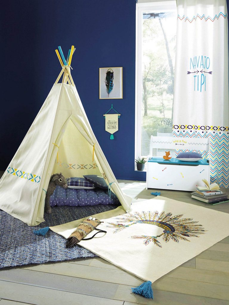 Un tipi pour la chambre enfant