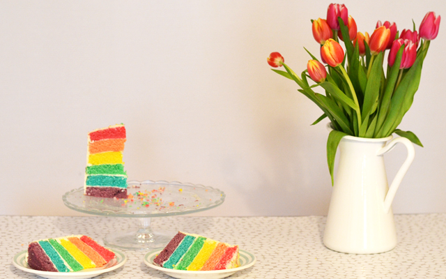 Rainbow cake