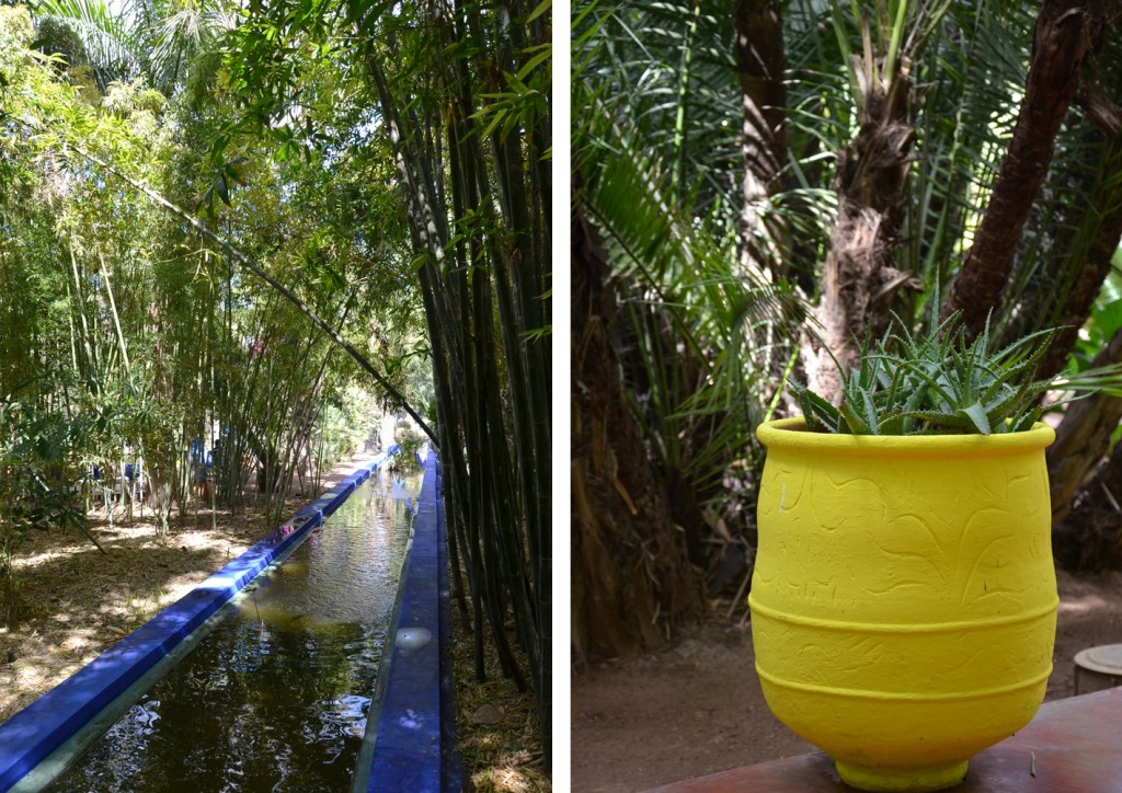 Le jardin Majorelle à Marrakech