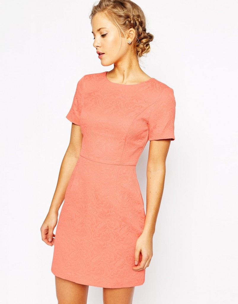 Une robe p??che de demoiselle d'honneur - Blog lifestyle