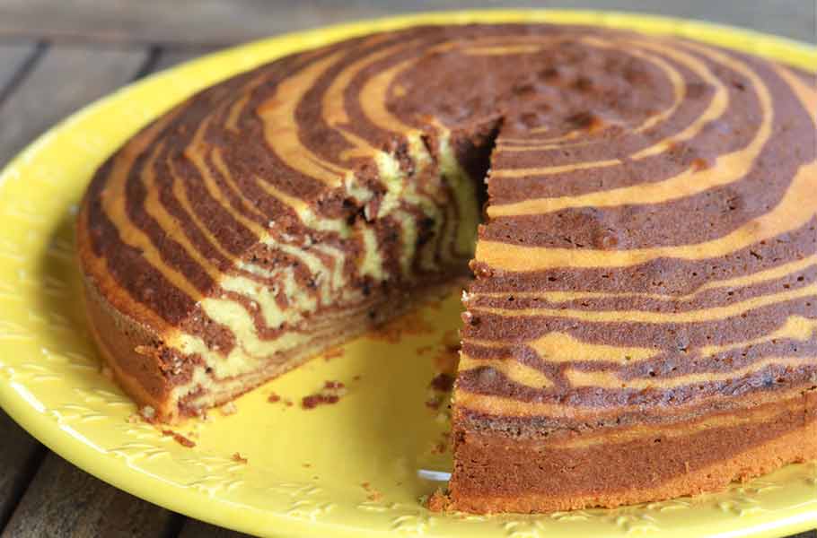 Gateau zebre