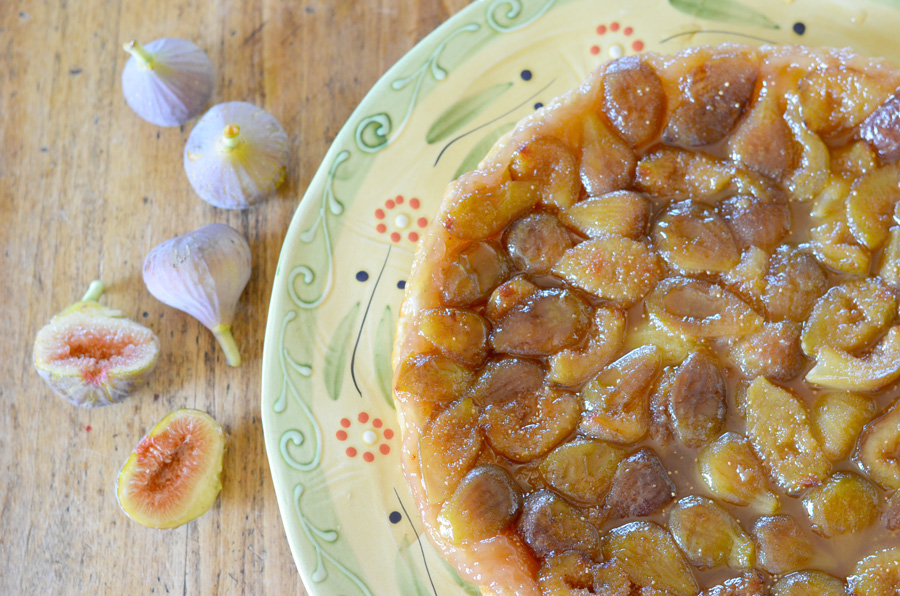 Tarte tatin figues