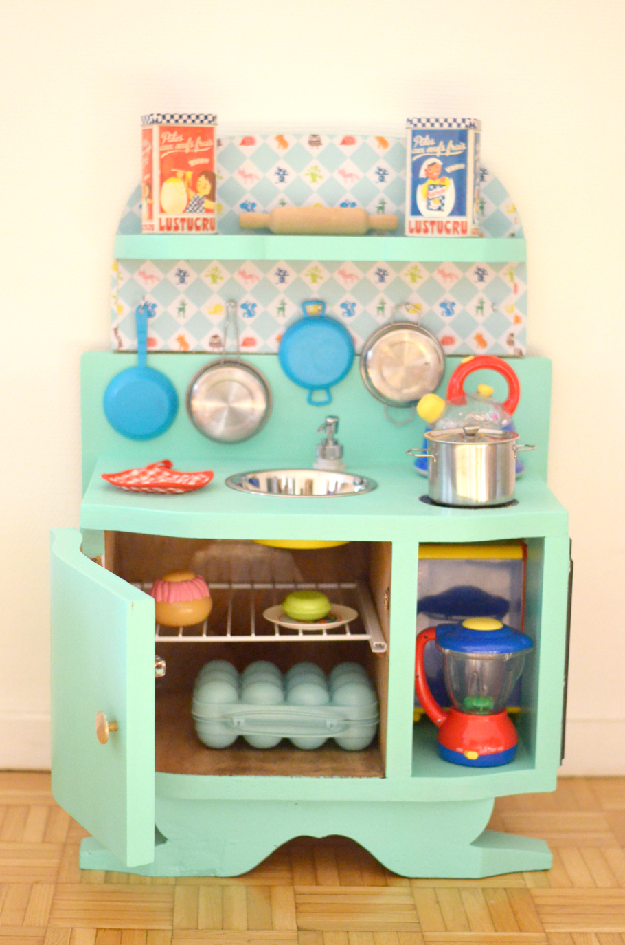 Diy Récup Fabriquer Une Cuisine En Bois Enfant Blog Maman