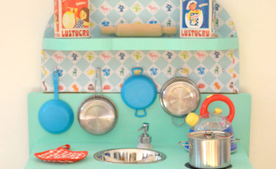Fabriquer cuisine enfant bois