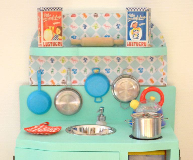 Fabriquer cuisine enfant bois