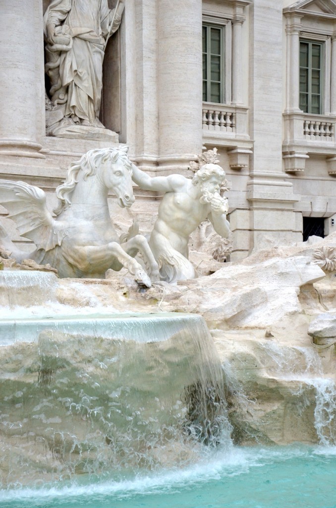 Week-end à Rome en amoureux, la fontaine de Trévi