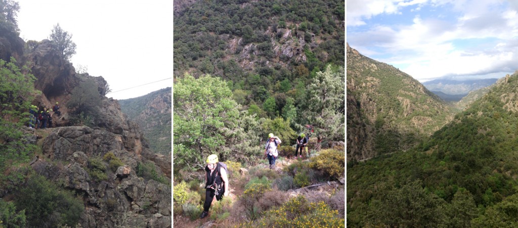 Tyrotrekking en Corse dans la vallée de l'Asco