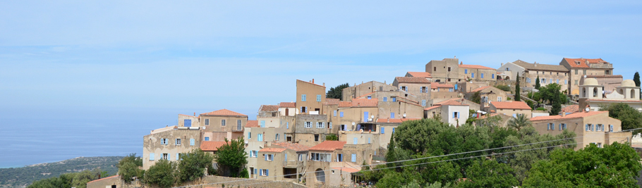 Le village de Pigna en Corse - Balagne