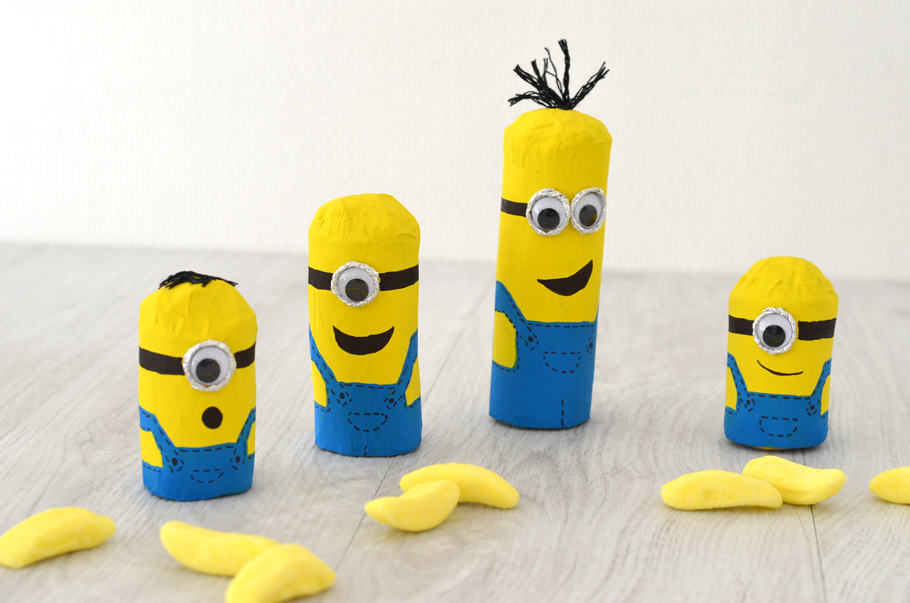 Diy minions carton