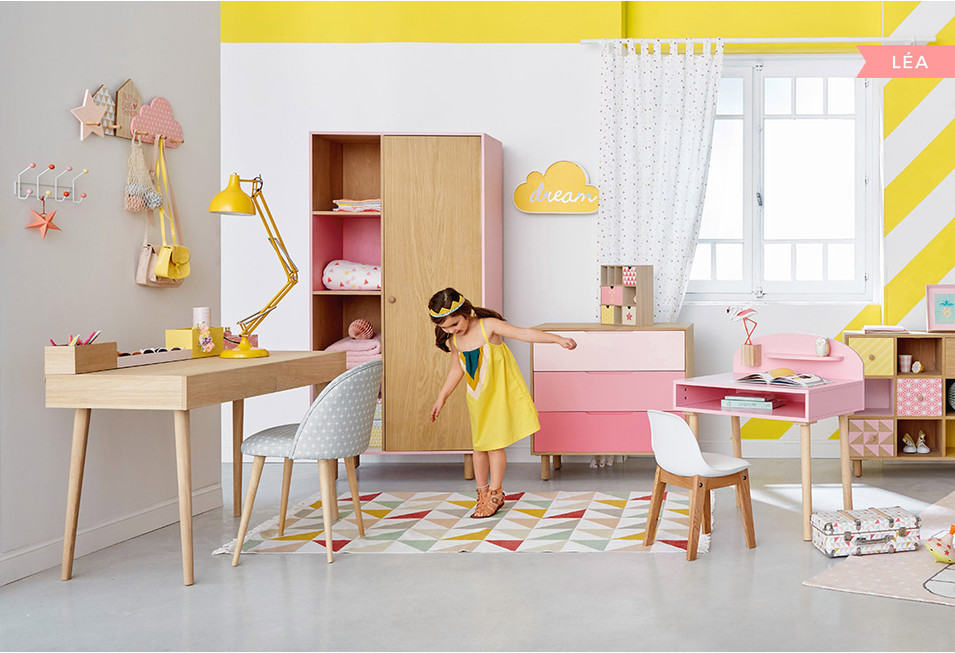 Inspirations déco : Une chambre enfant fille