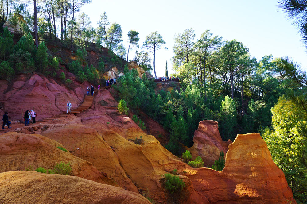 Sentier des ocres roussillon