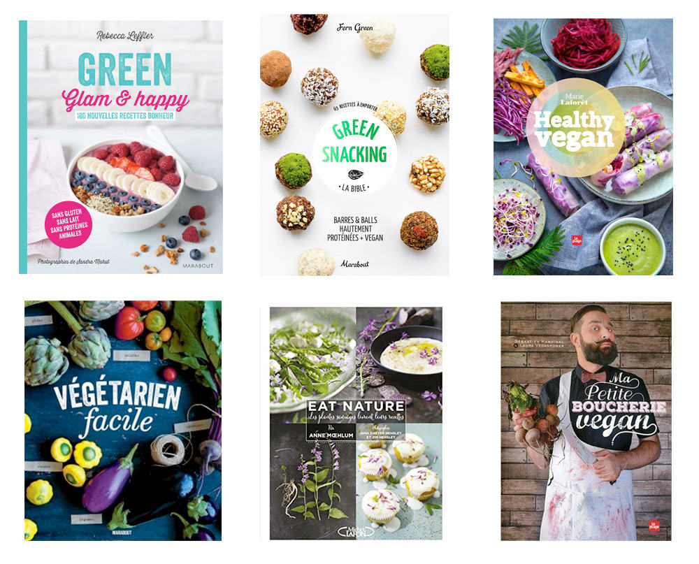 Idée cadeau : les livres de recettes de cuisine végétarienne et vegan - Nouveautés 2016