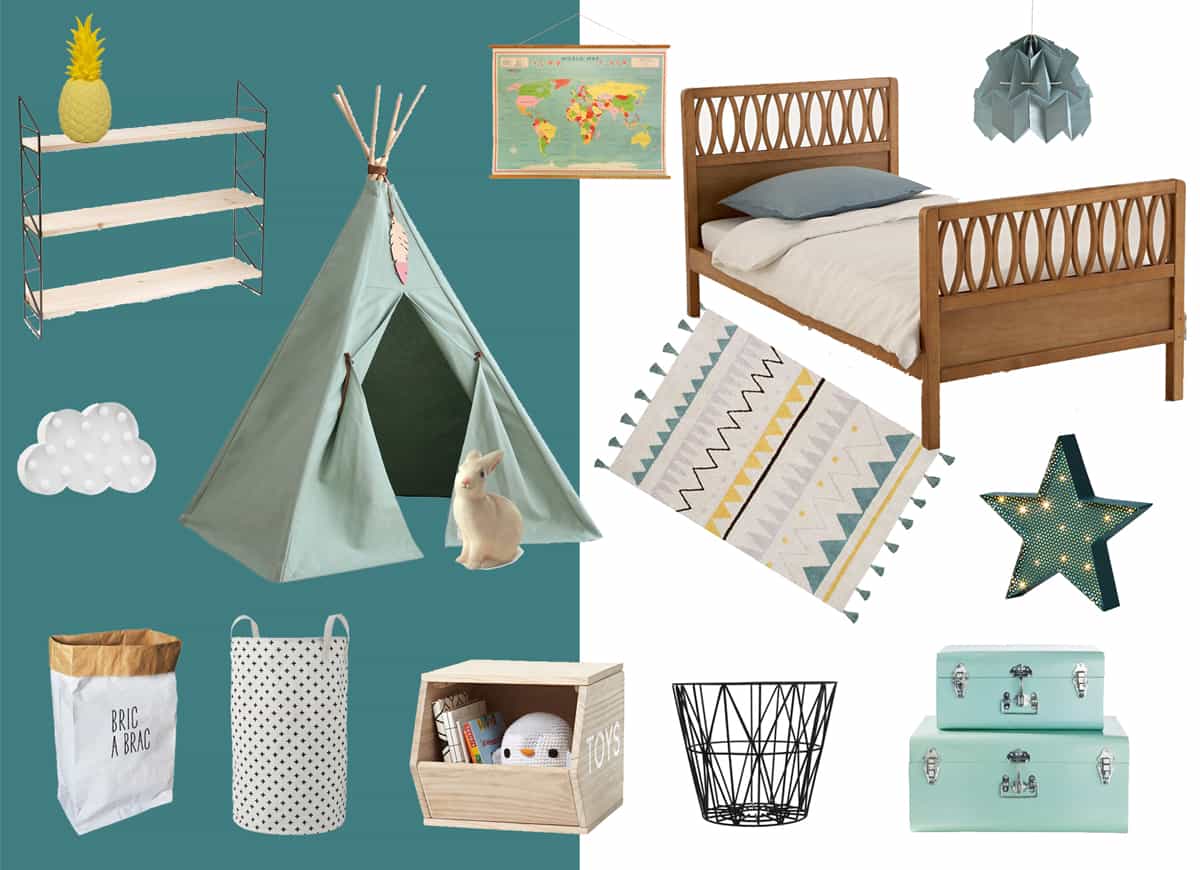 Moodboard noah deco chambre enfant