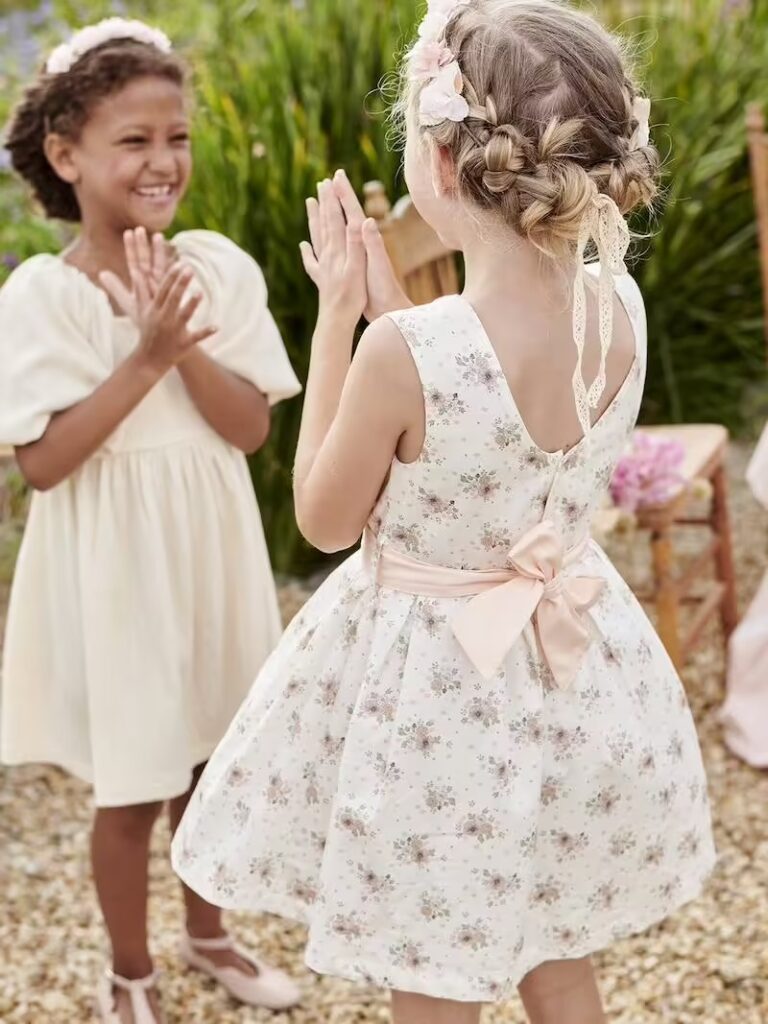 robe ceremonie fille mariage