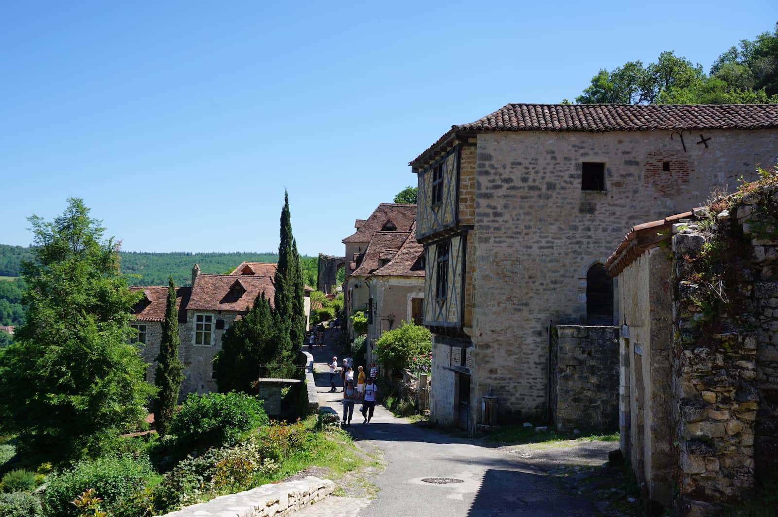 Le village de Saint-Cirq-Lapopie - Lot - Tourisme Occitanie