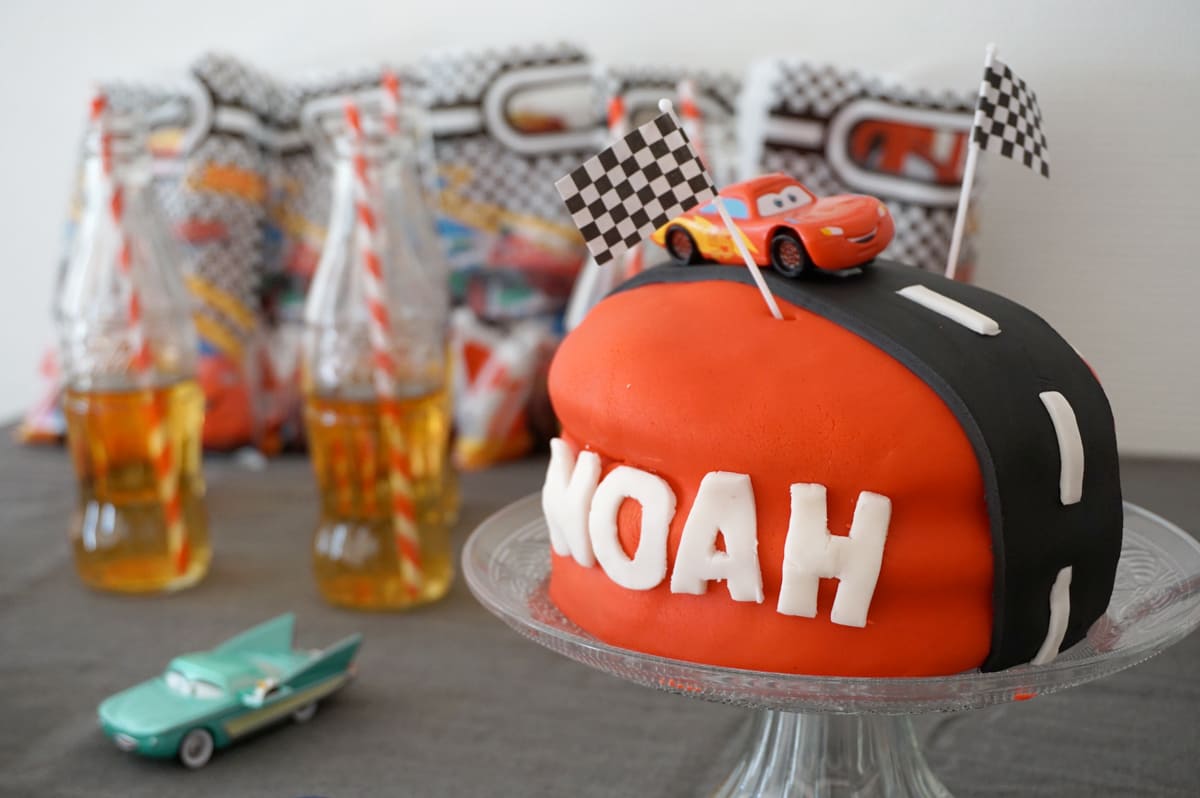 Gateau anniversaire cars ans