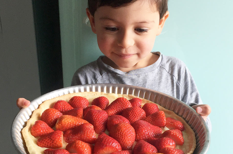 Tarte aux fraises