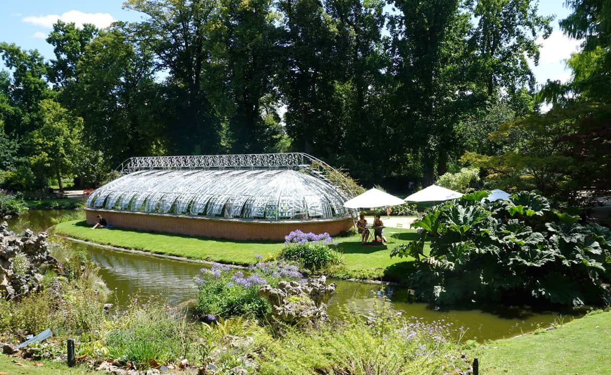 Le jardin des Plantes à Nantes