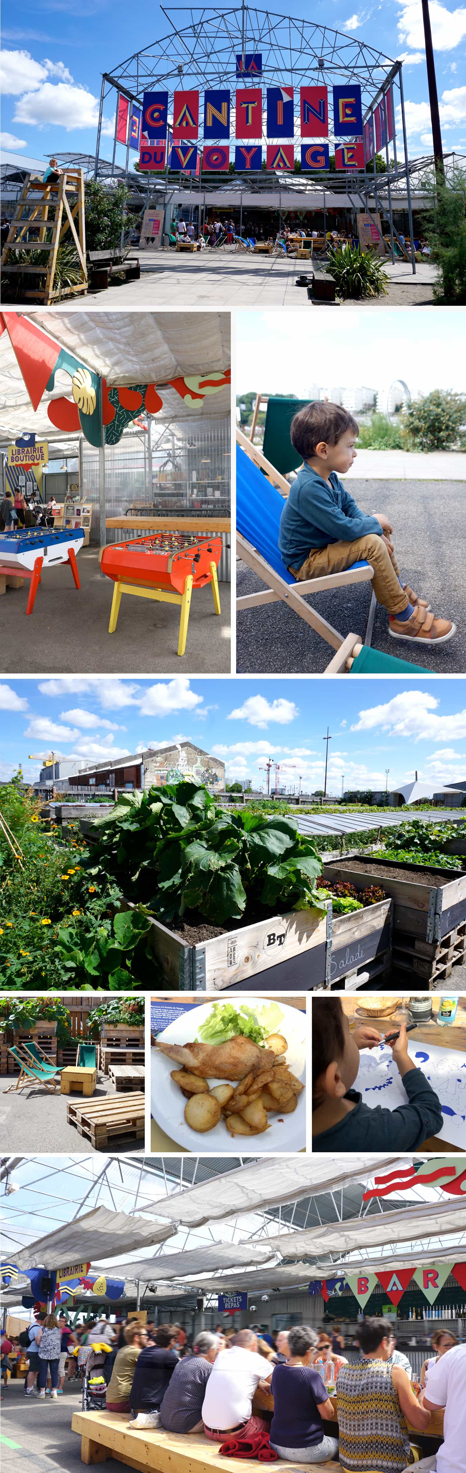 Île de Nantes : la cantine du voyage, une adresse kids-friendly