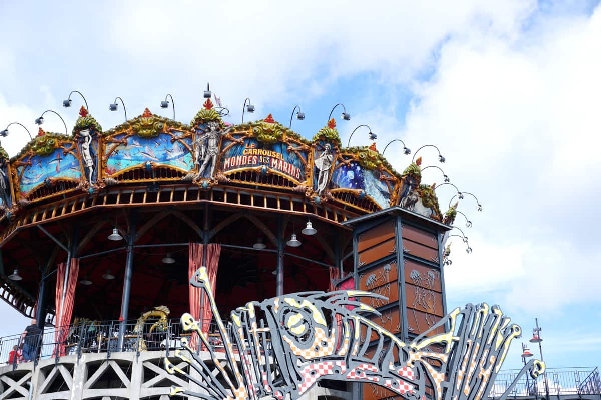 Nantes carrousel mondes marins