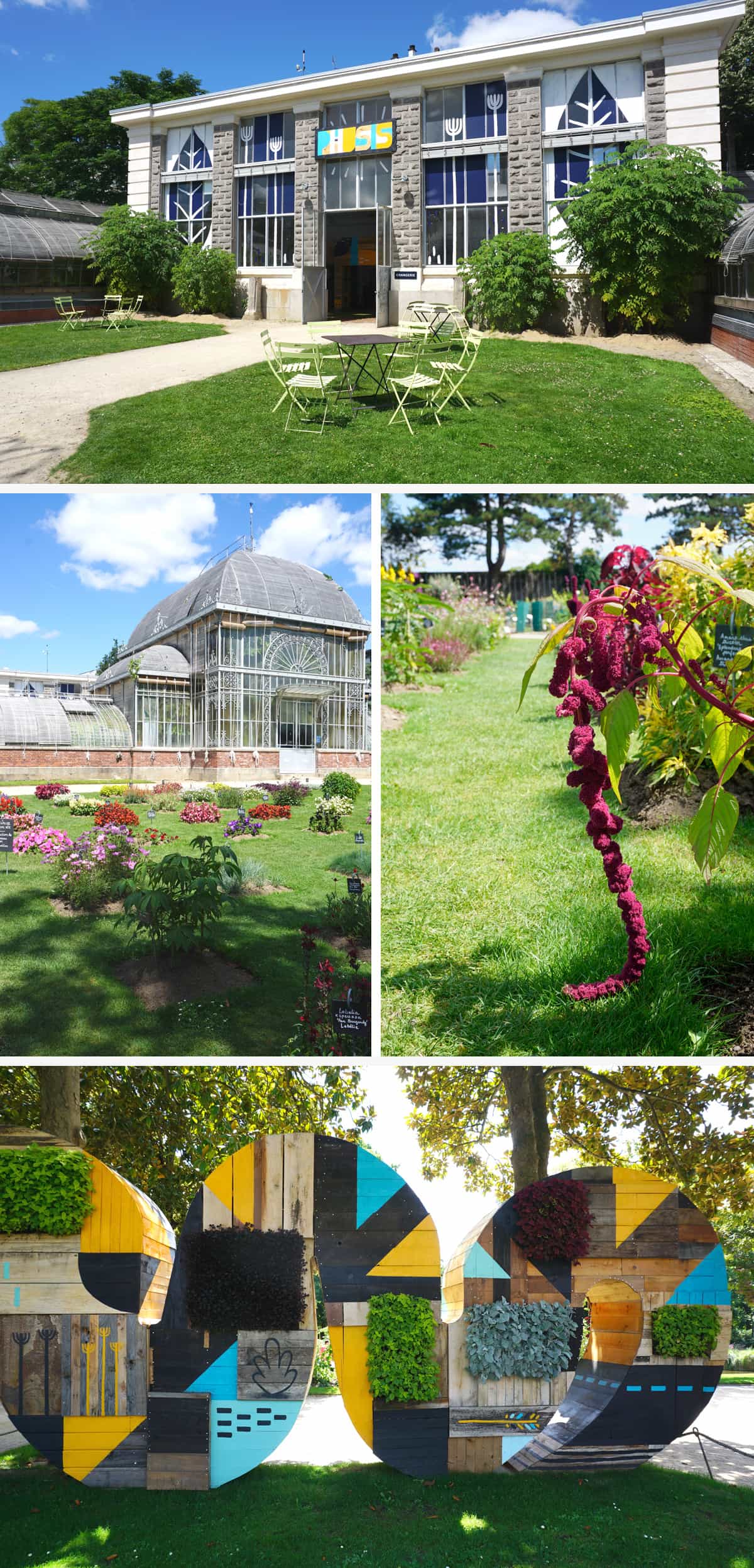 Le jardin des Plantes à Nantes