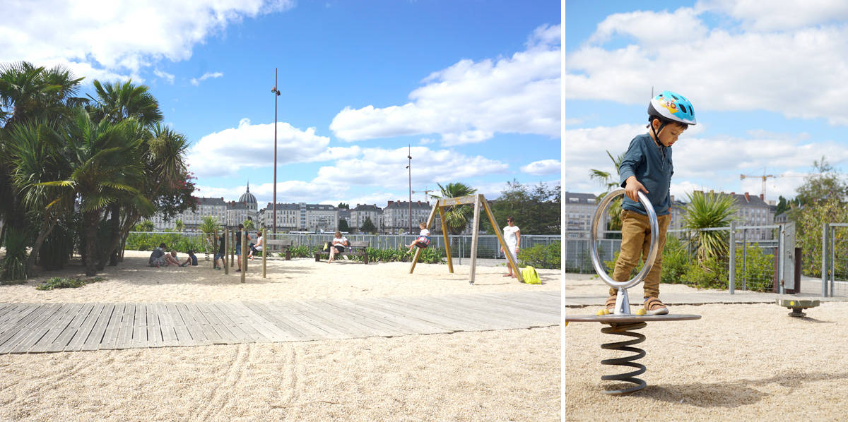 Île de Nantes : le jardin des voyages