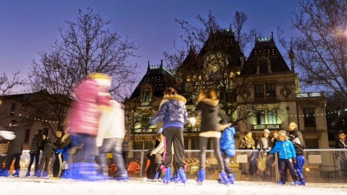 Patinoire des Lumières à Lyon