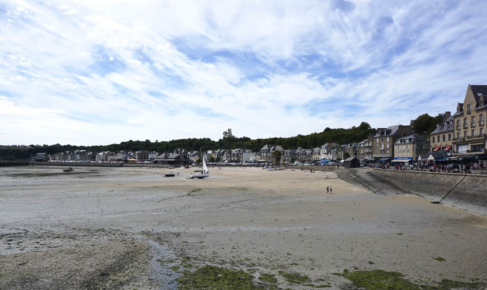 Plage Cancale - Marée basse