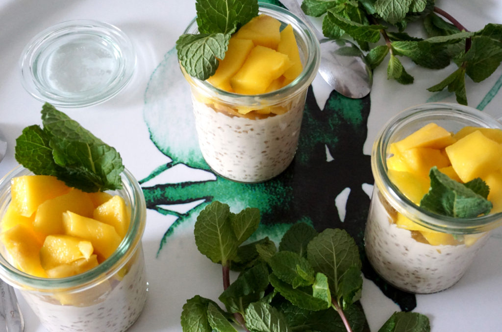 Recette tapioca mangue coco