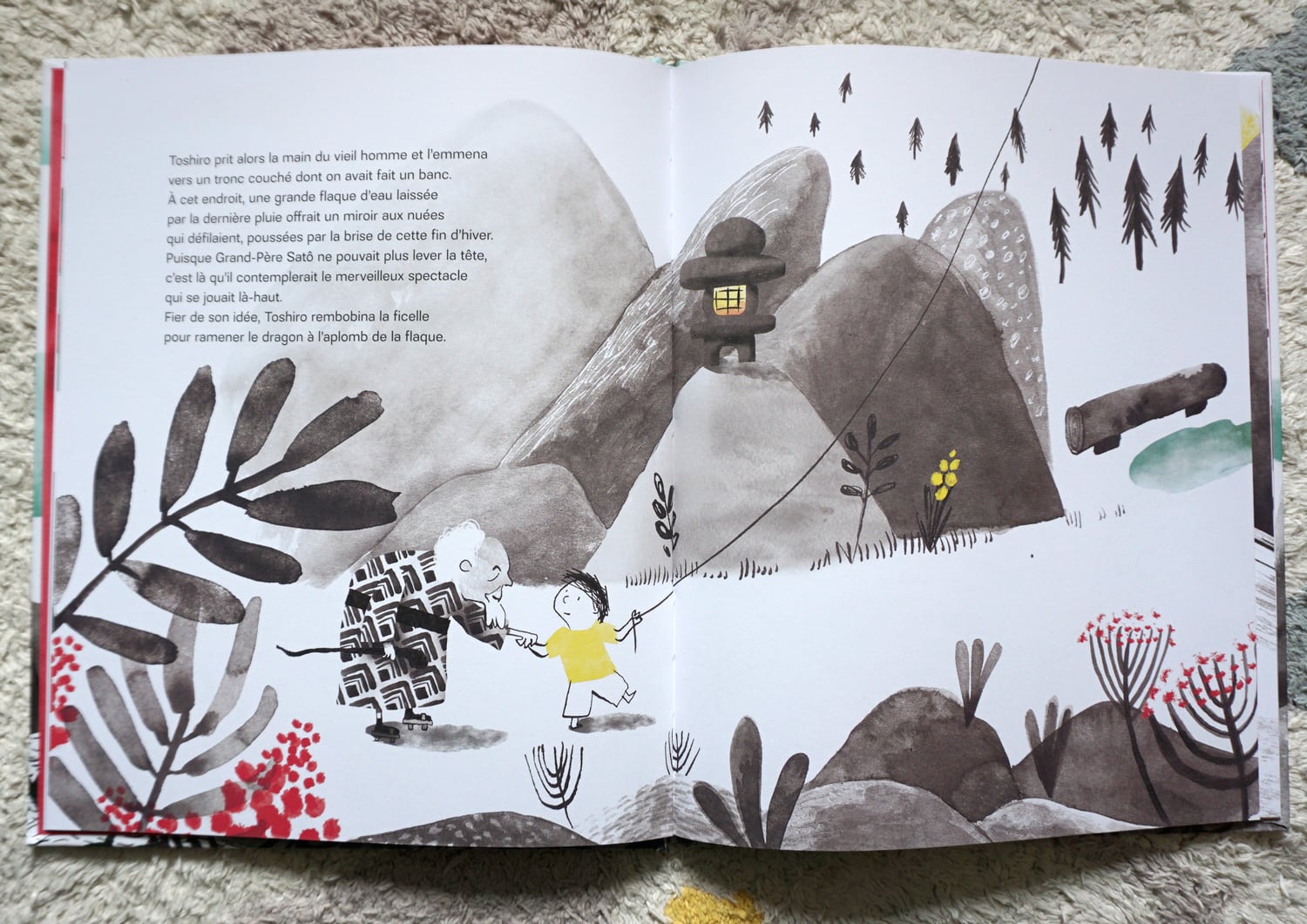 Livre enfant 3-6 ans : Le cerf-volant de Toshiro