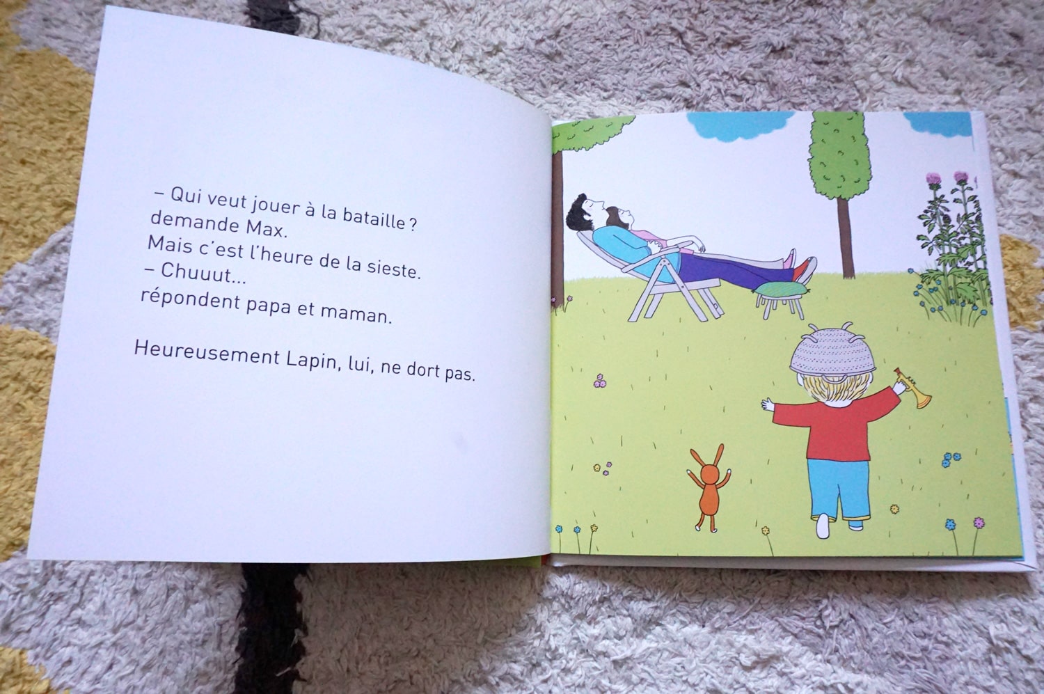 Livre enfant 3-6 ans : Max et Lapin