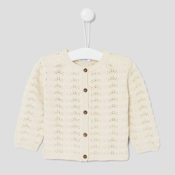 Mode bebe fille cardigan ajoure