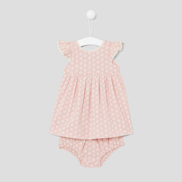 Mode bebe fille robe imprime bloomer