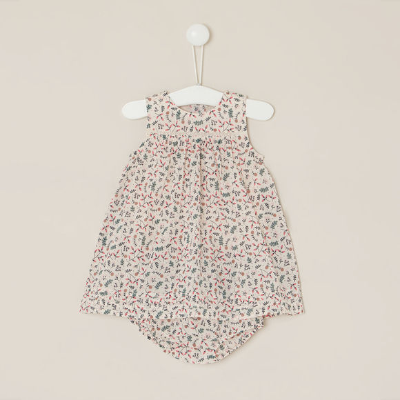 Mode bebe fille robe imprimee