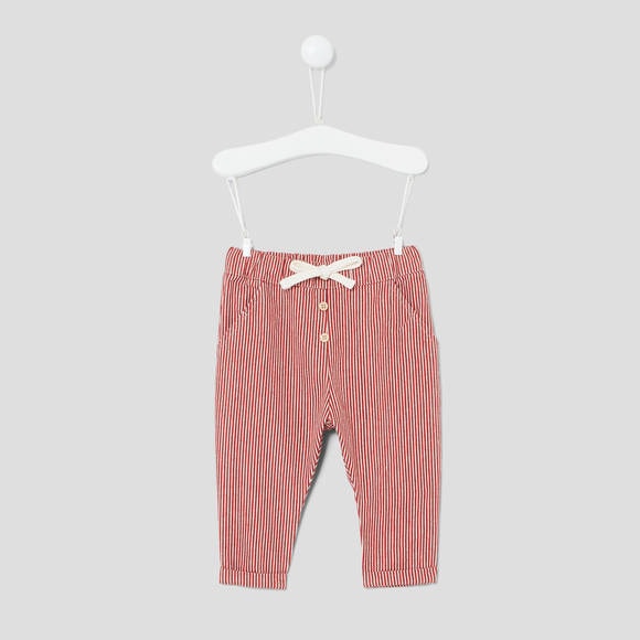 Mode garcon bebe pantalon raye