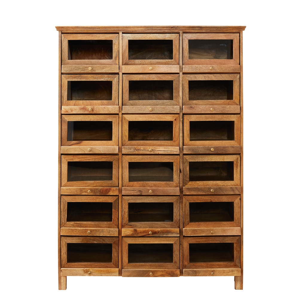 Deco industrielle cabinet indus bois
