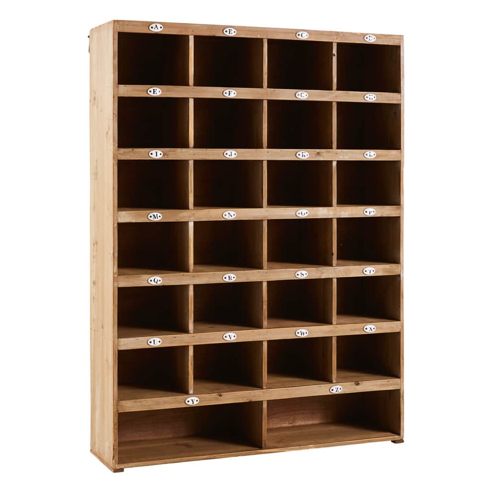 Deco industrielle etagere en sapin