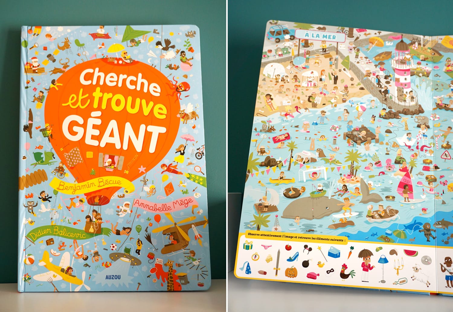 Livre enfant 3-6 ans : Cherche et trouve géant | Livre enfant, Livre
