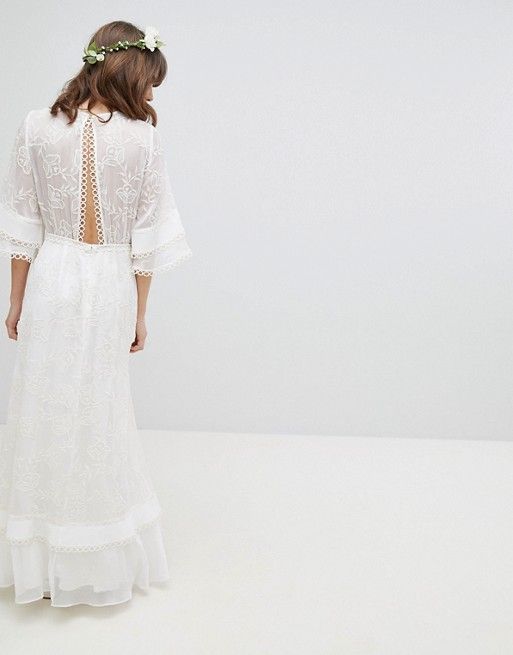 Asos Mariage - Robe de mariée simple pas cher