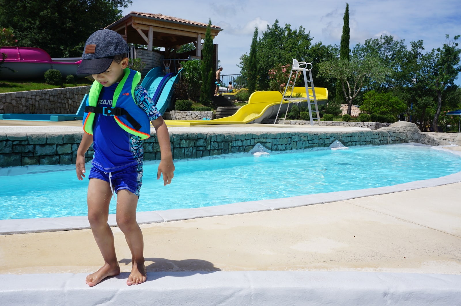 Complexe aquatique du Yelloh Village Le Soleil Vivarais - Camping Ardèche