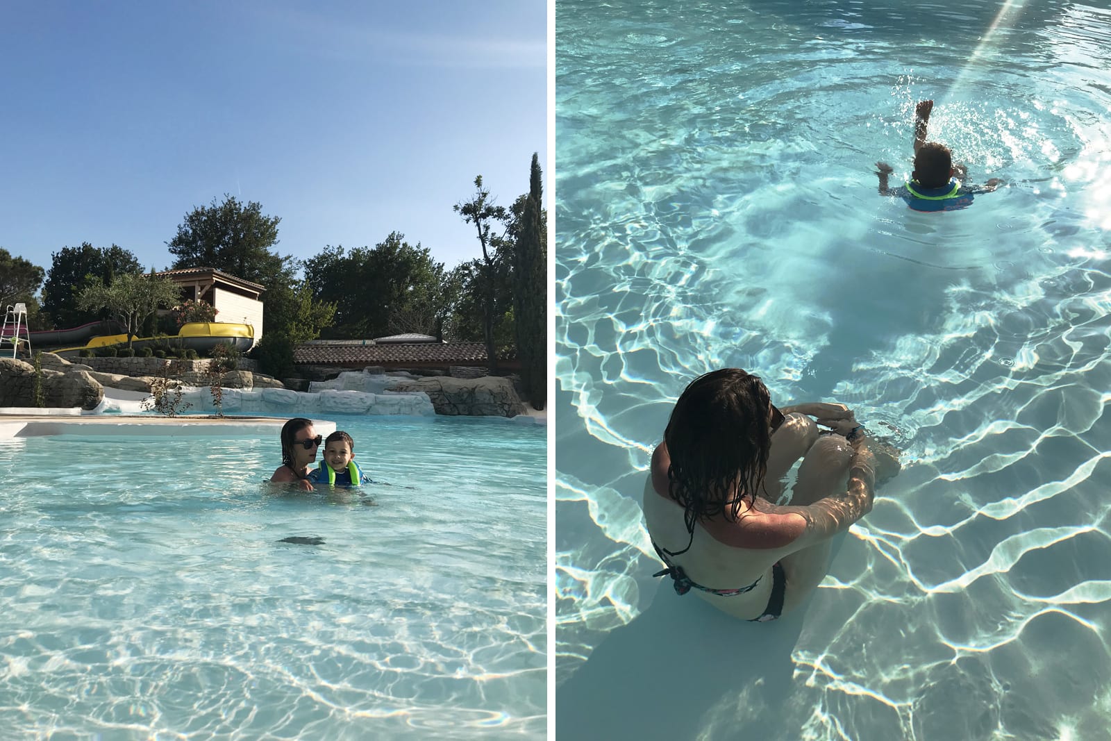 Complexe aquatique du Yelloh Village Le Soleil Vivarais - Camping Ardèche