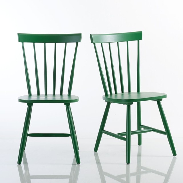 Chaises bois barreaux