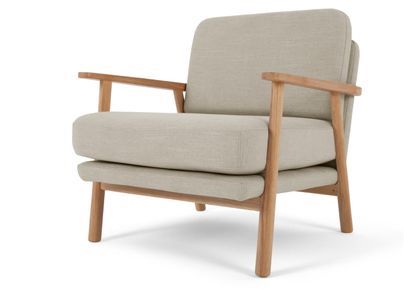 Fauteuil retro scandinave made soldes