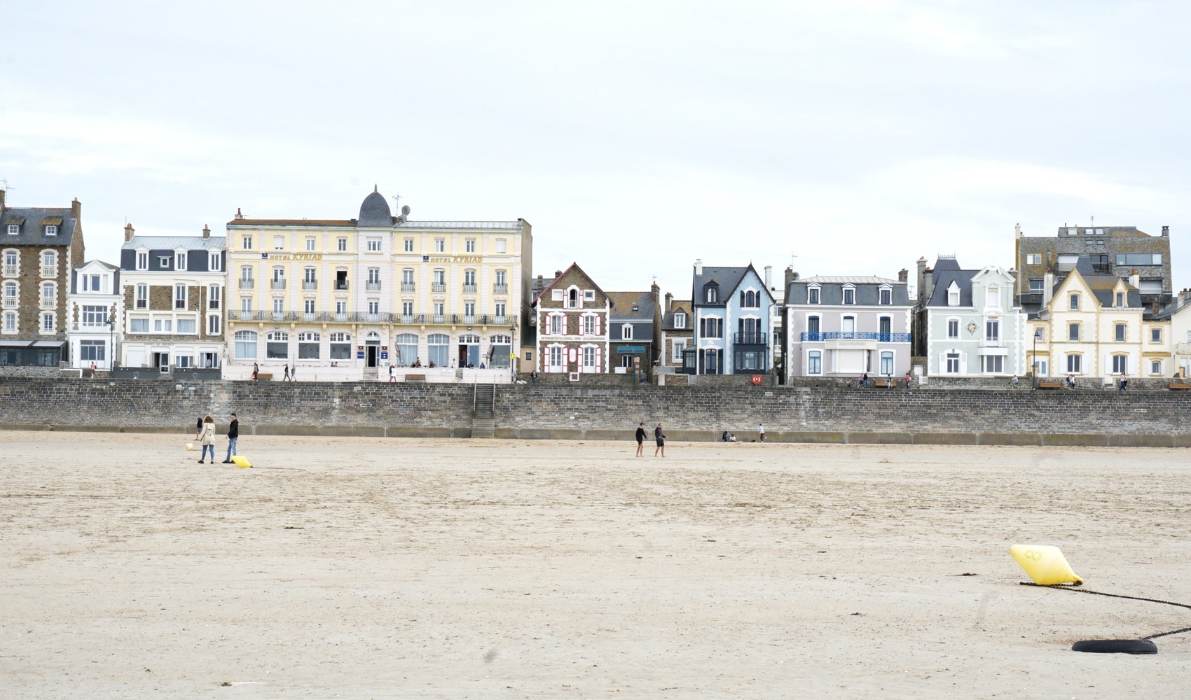 Hôtels St-Malo front de mer plage du Sillon